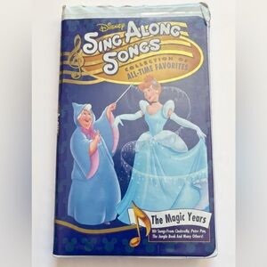 Vintage Disney Sing-A-Long “The Magic Years” VHS